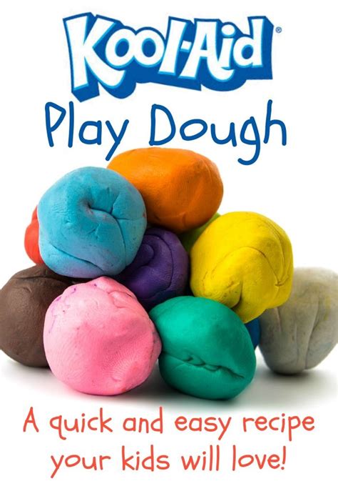 Kool Aid Playdough Recipe Kool Aid Play Dough Recipe Homemade