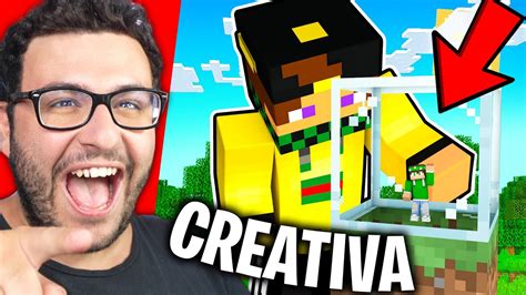 Ho Trollato Nico Nelle Bedwars In Creativa Minecraft Youtube