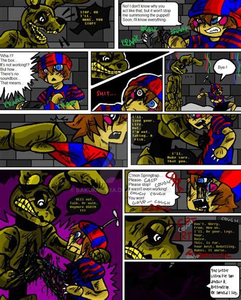 Page 16 Fnaf Comics Five Nights At Freddys Welcome Attraction
