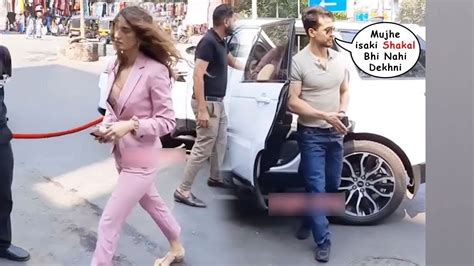 Tiger Shroff Disha Patani Fight Ignores Each Other Youtube