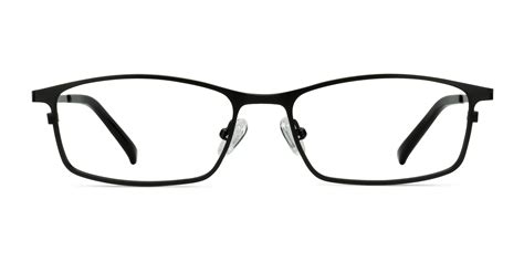 Present Rectangle Black Full Rim Eyeglasses Eyebuydirect Canada