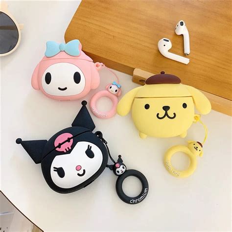Sanrio Airpods Pro And Airpods 12 Case Cute Kawaii Etsy