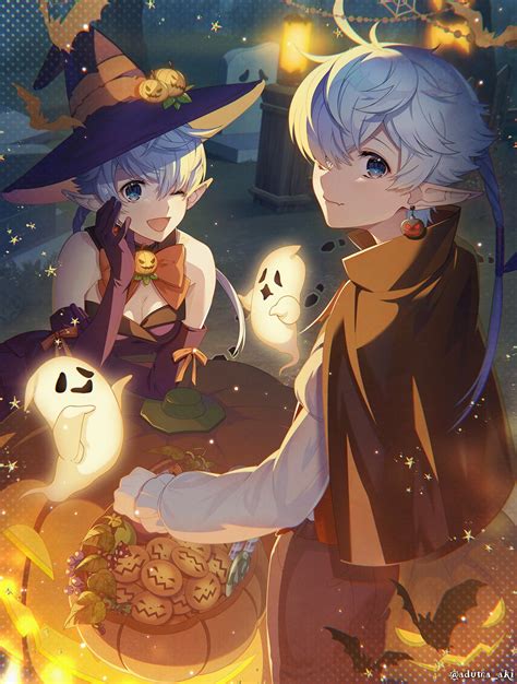 Alisaie Leveilleur And Alphinaud Leveilleur Final Fantasy And 1 More Drawn By Adzumanishi