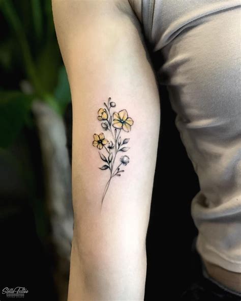 50 Sweet Summer Colorful Flower Tattoo Designs Summer Tattoo Ideas