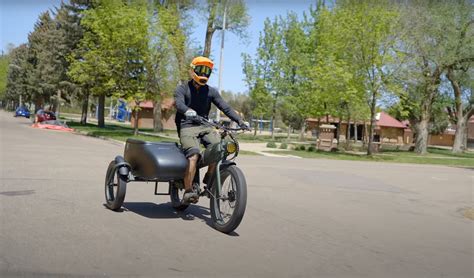 Mod Easy Sidecar Electric Cruiser Packs A Lot Of Muscle In A Cool