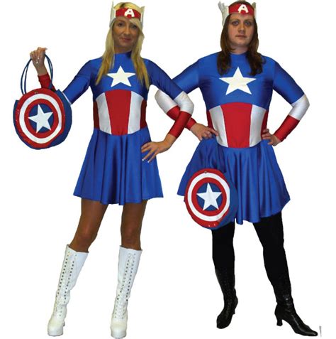 Captain America Halloween Superhero Costumes Fancy Dress Costumes