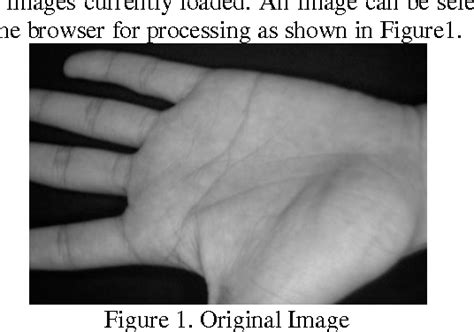 Figure 1 From Hand Geometry Identification System Using Machine Vision