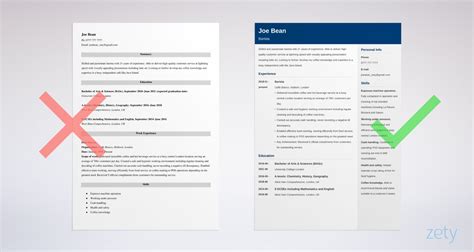 #cfreshco #noncommercial #nonprofituseonly cop beats here: Barista CV Example & Writing Guide for 2021