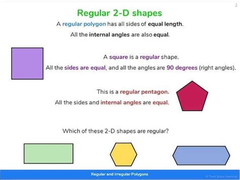 Regular And Irregular Shapes Explained For Primary School Parents