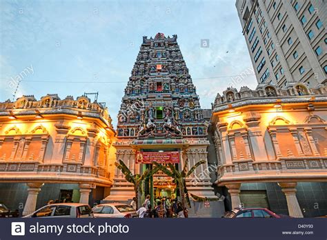 Hindu temple in riverside, silom & lumphini. Asia Malaysia Kuala Lumpur Sri Maha Mariamman Hindu Temple ...