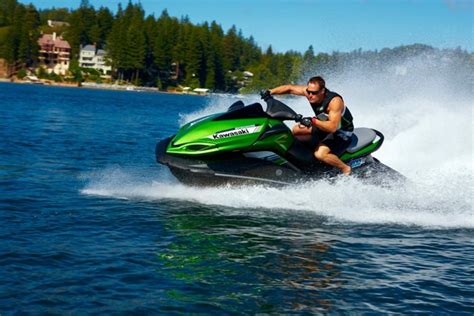 But if you are crossing the 120 km/h speed, you'll face some wind force that was pushing you back from the seating position. 2012 Kawasaki Jet Ski Ultra 300X Review - Top Speed