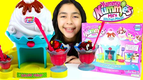 Yummy Nummies Sundae Maker Playset Sweet Treats Diyb2cutecupcakes