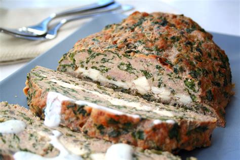 Ground turkey recipes have a bad rep for being bland and boring. Diabetes Recipes : Feta-Stuffed Turkey Meatloaf with Tzatziki Sauce