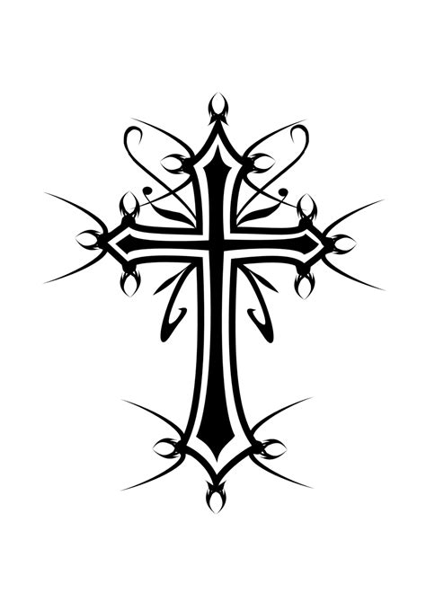 Celtic Cross Christian Cross Drawing Clip Art Gothic Png Download
