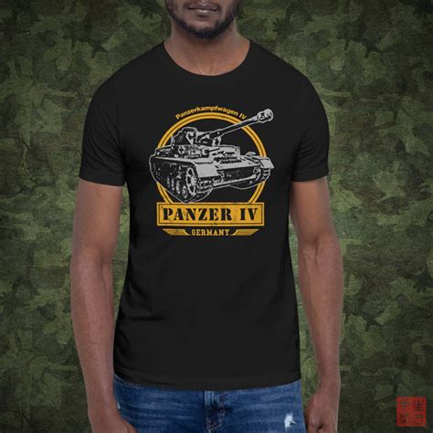 Panzer Iv T Shirt Ww Tank Unisex Short Sleeve Tee Etsy