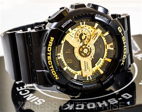 Digital watch for men original missfox g style shock 18k gold luminous waterproof wrist watch metal diamond male sport watch. G-SHOCK CASIO X-LARGE BLACK GOLD LIM (end 5/29/2017 9:15 PM)