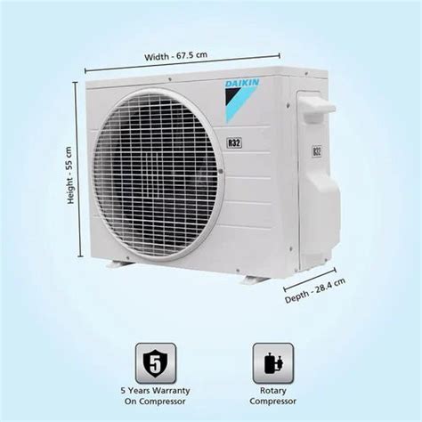 Ton Daikin Ftl Uv W Non Inverter Star Split Air Conditioner At