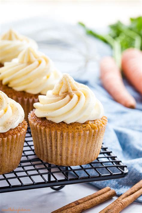 Best Ever Carrot Cake Cupcakes The Busy Baker