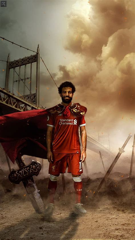 Mohamed Salah Rey Egipcio Mo Salah Fondo De Pantalla Del Teléfono