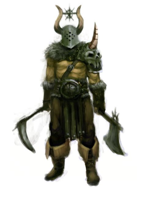 Warhammer Chaos Warrior By Edge 01 On Deviantart Fantasy Art Warrior