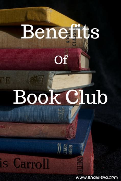 Book Club Benefits Shann Evas Blog