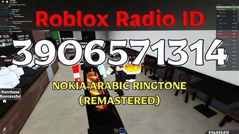 Nokia Arabic Ringtone Remastered Roblox Code Youtube