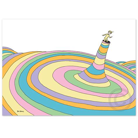 Oh The Places Youll Go Cover Illustration Deluxe — The Art Of Dr Seuss Collection Published