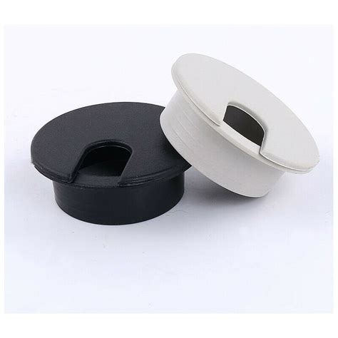 35mm pc computer desk plastic grommet table cable tidy wire hole cover ebay in 2022 desk