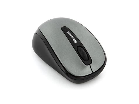 Microsoft Wireless Mobile Mouse 3500 Loch Ness Gray Comfortable