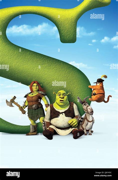 Shrek Poster Shrek Forever After 2010 Stock Photo Alamy