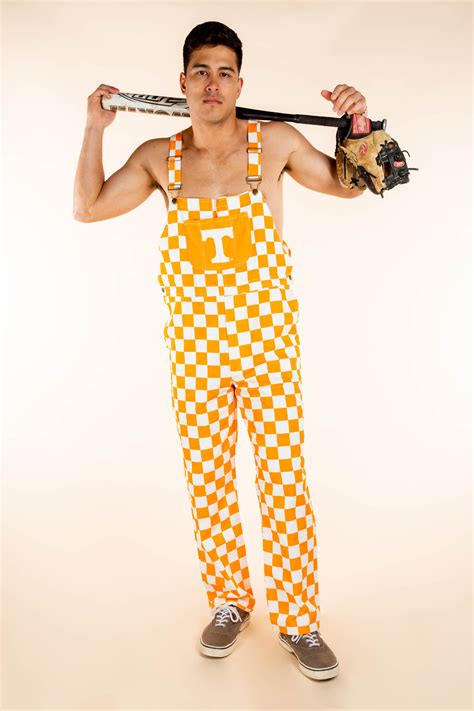 University Of Tennessee Checkered Unisex Overalls The Rocky Top