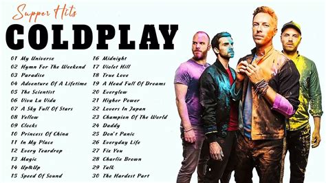 Coldplay Greatest Hits The Best Of Coldplay Playlist 2021 My