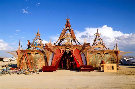 Burning Man Architecture Photos By Philippe Glade Daily Design