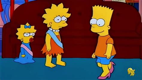 Bart Entrena A Lisa Para El Concurso De Belleza Los Simpson Latino Youtube