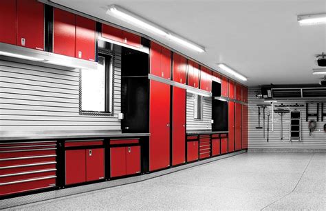 Steel Garage Storage Cabinets Metal Garage Cabinets And Shelves Michigan