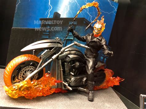 Toy Fair 2019 Mezco One12 Collective Ghost Rider And Motorcycle