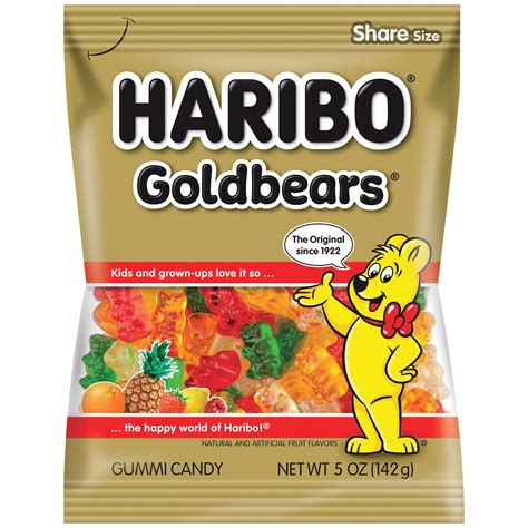 Haribo Sugarless Gummy Bears Nutrition Facts Blog Dandk