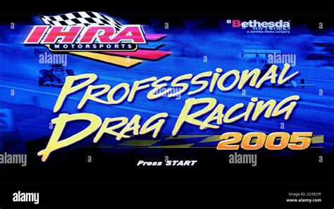 Ihra Professional Drag Racing 2005 Sony Playstation 2 Ps2 Editorial