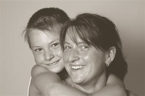 Mother And Son Stock Photo Image Of Woman Mother Embracing