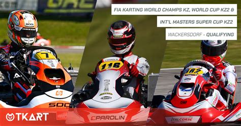 Fia Karting World Championship Wackersdorf Qualifications Pole