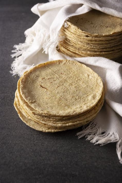 Mexican Corn Tortilla Stock Image Image Of Flatbread 241761217