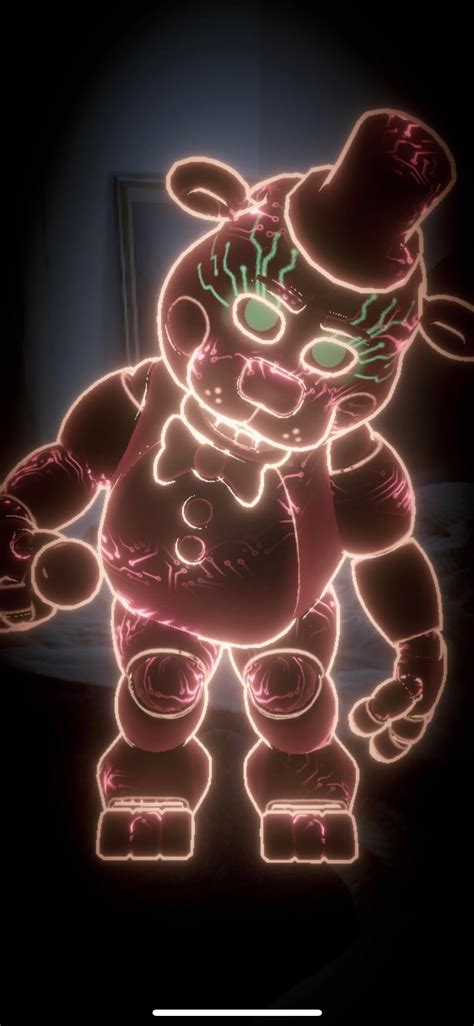 Vr Toy Freddys Model In Fnaf Ar Has A Different Design During An