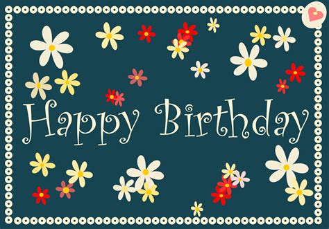 Free Printable Happy Birthday Cards Ausdruckbare Geburtstagskarten