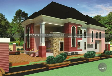 4 Bedroom Duplex Floor Plans Preview Nigerian House Plans