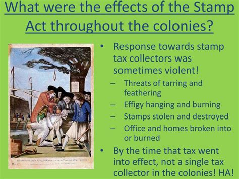 Ppt Time To Get “coached Up” On The Stamp Act And The Intolerable