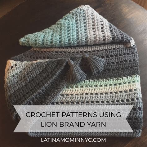 Crochet Patterns Using Lion Brand Yarn Latina Mom In Nyc