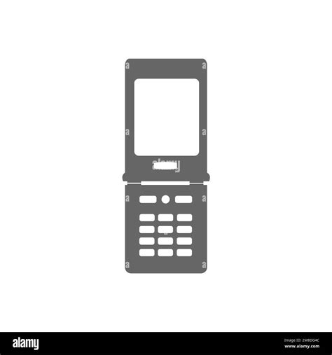 Vintage Flip Phone Icons Common Graphic Resources Vector