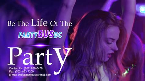 Be The Life Of The Party Party Bus Party Bus Rental Life