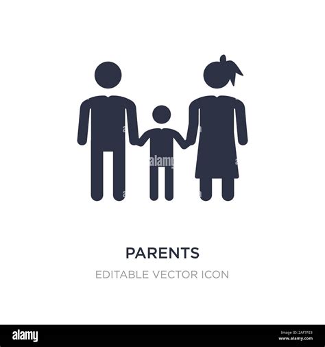 Parents Icon On White Background Simple Element Illustration From