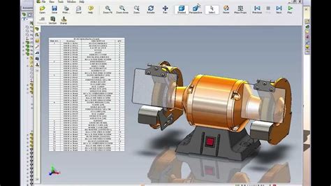 Inserting Bom Into A Solidworks Assembly Youtube